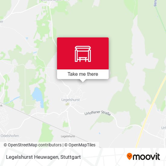 Legelshurst Heuwagen map