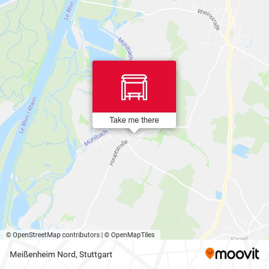 Meißenheim Nord map