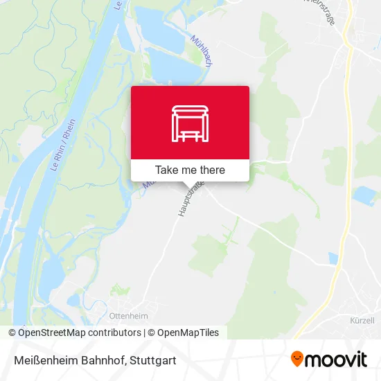 Карта Meißenheim Bahnhof