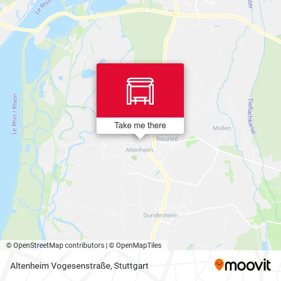 Карта Altenheim Vogesenstraße
