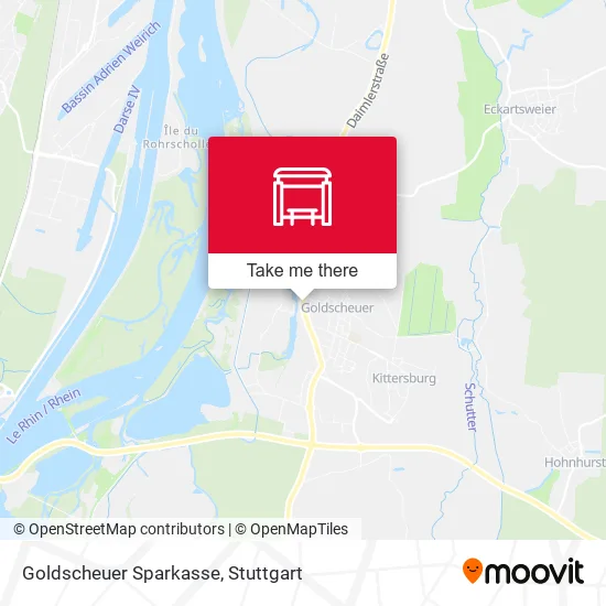 Карта Goldscheuer Sparkasse