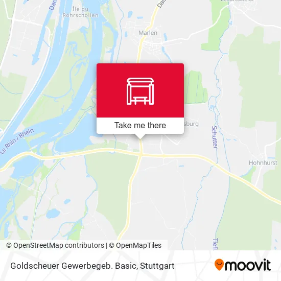 Карта Goldscheuer Gewerbegeb. Basic