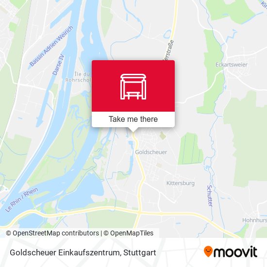 Goldscheuer Einkaufszentrum map