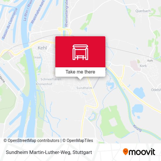 Карта Sundheim Martin-Luther-Weg