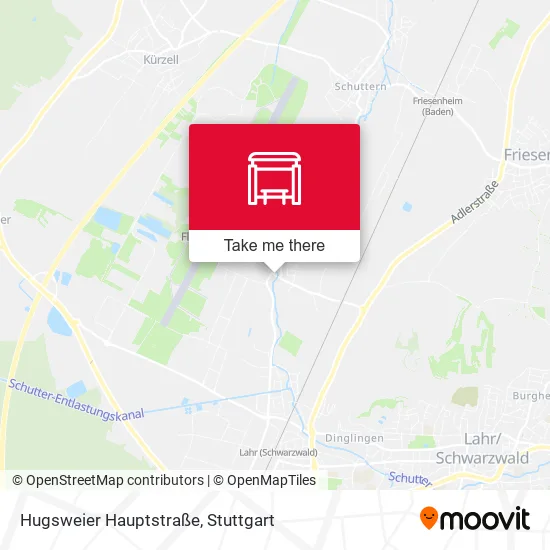 Карта Hugsweier Hauptstraße