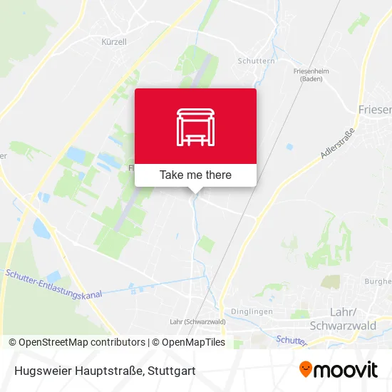 Карта Hugsweier Hauptstraße
