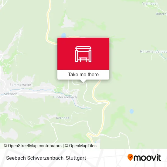 Карта Seebach Schwarzenbach
