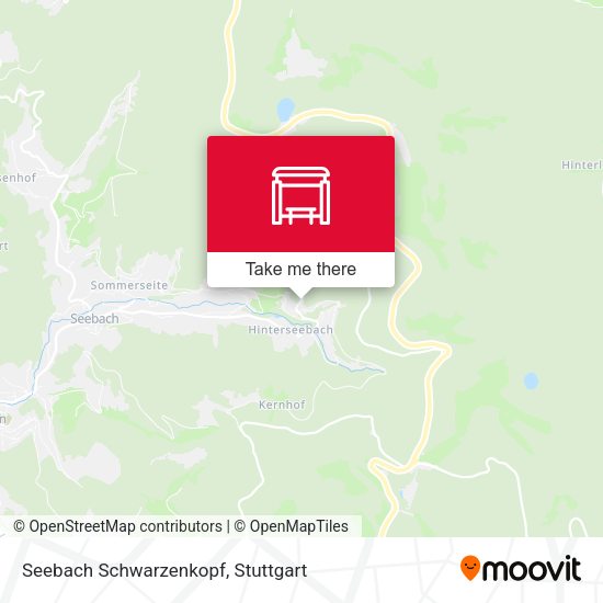 Карта Seebach Schwarzenkopf