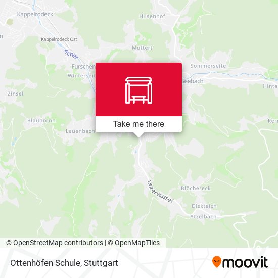 Ottenhöfen Schule map