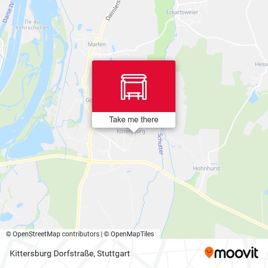 Kittersburg Dorfstraße map