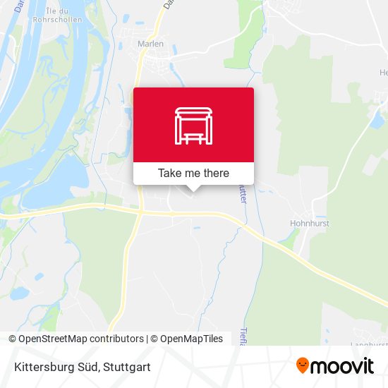 Kittersburg Süd map
