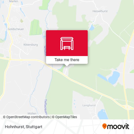 Карта Hohnhurst