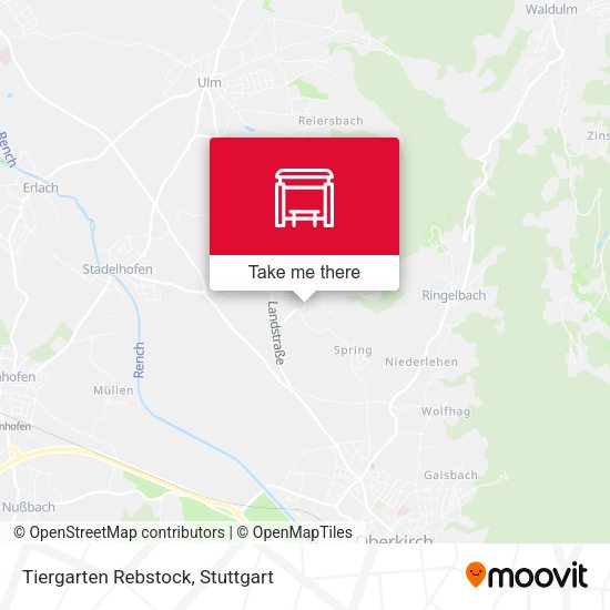 Карта Tiergarten Rebstock