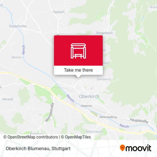 Карта Oberkirch Blumenau
