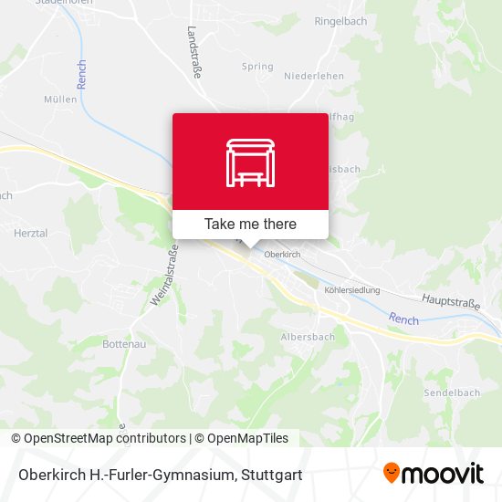 Карта Oberkirch H.-Furler-Gymnasium