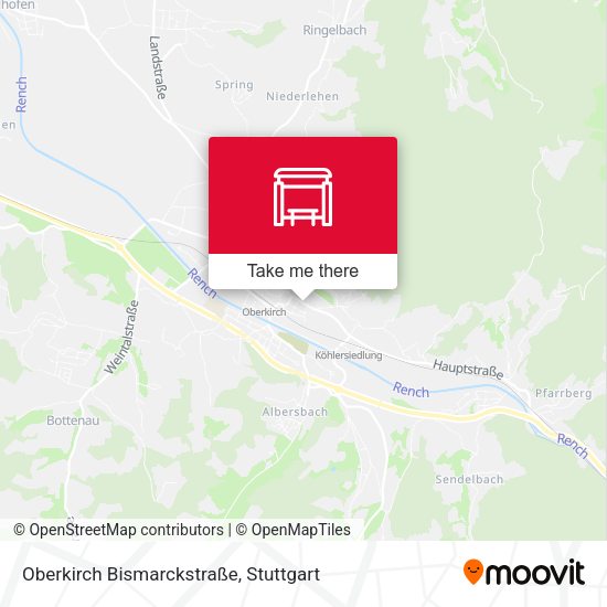 Oberkirch Bismarckstraße map