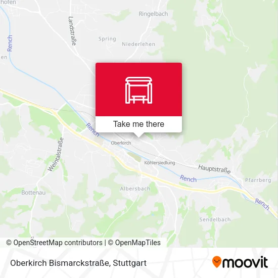 Карта Oberkirch Bismarckstraße