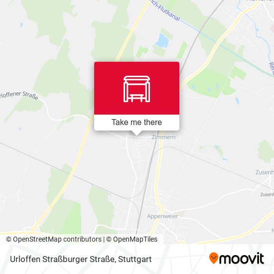 Urloffen Straßburger Straße map