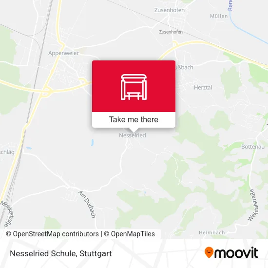 Карта Nesselried Schule