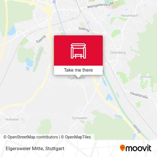 Карта Elgersweier Mitte