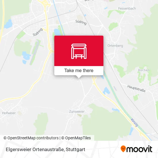 Карта Elgersweier Ortenaustraße