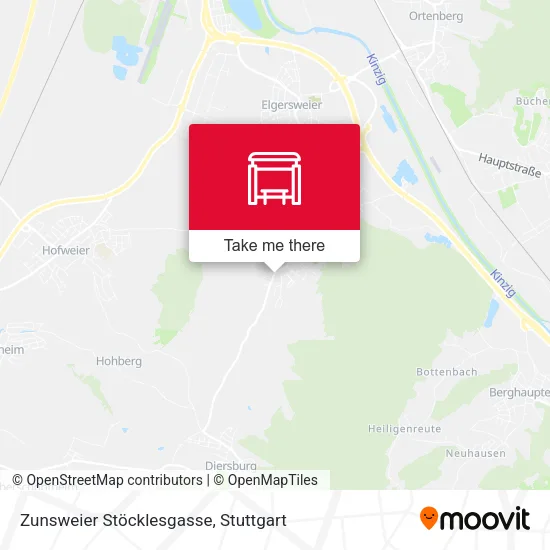 Карта Zunsweier Stöcklesgasse
