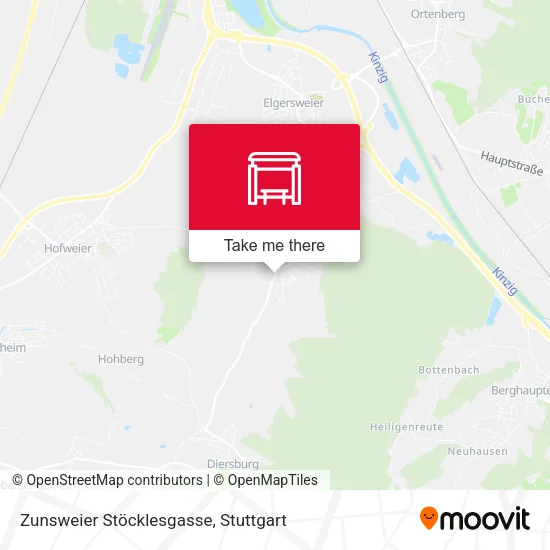 Карта Zunsweier Stöcklesgasse