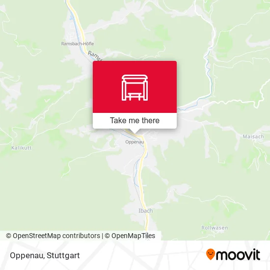 Карта Oppenau