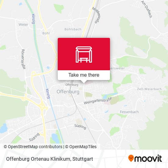Offenburg Ortenau Klinikum map