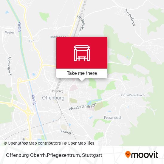 Offenburg Oberrh.Pflegezentrum map