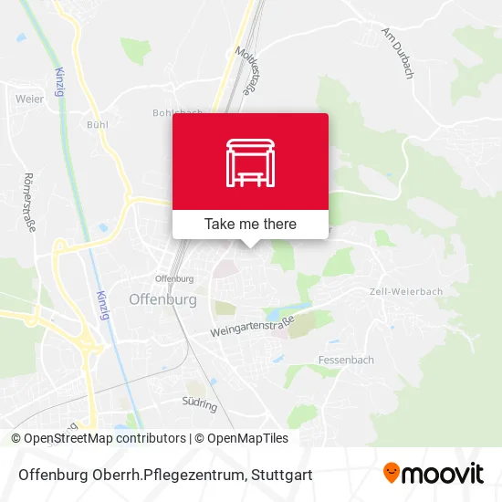 Карта Offenburg Oberrh.Pflegezentrum