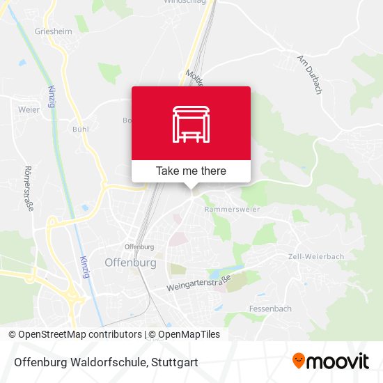Offenburg Waldorfschule map