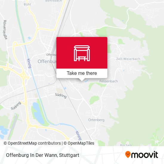 Карта Offenburg In Der Wann