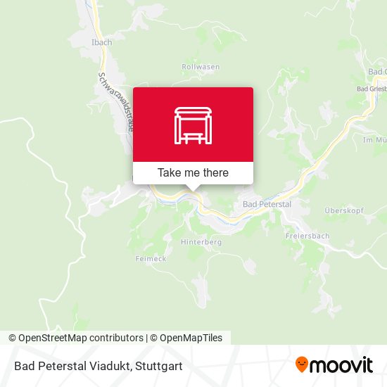 Bad Peterstal Viadukt map