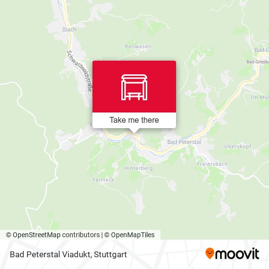 Карта Bad Peterstal Viadukt