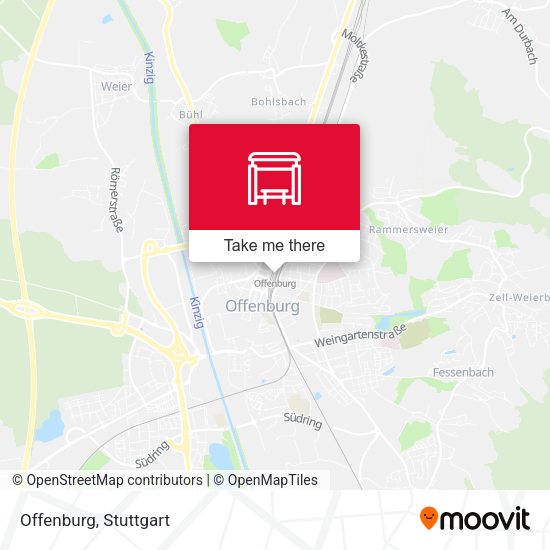 Карта Offenburg