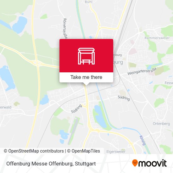 Карта Offenburg Messe Offenburg