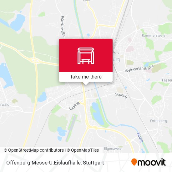 Offenburg Messe-U.Eislaufhalle map