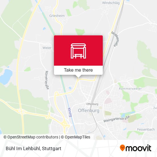 Bühl Im Lehbühl map
