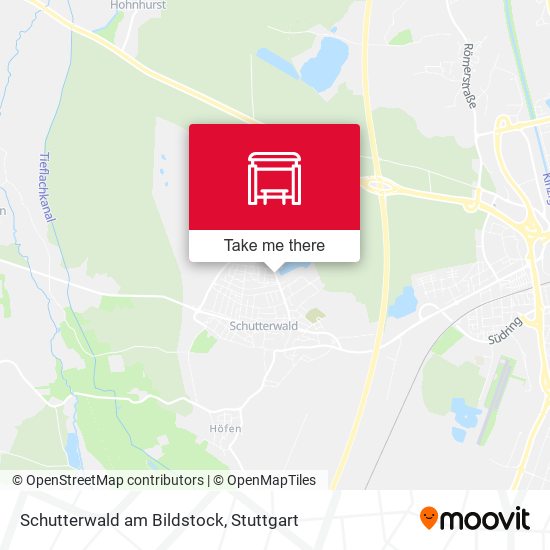 Schutterwald am Bildstock map