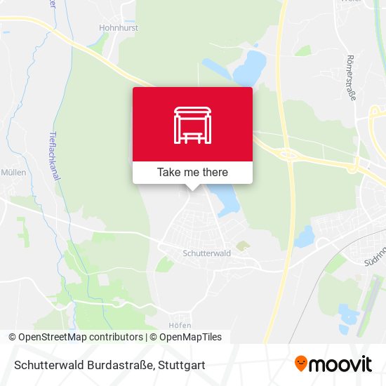Schutterwald Burdastraße map