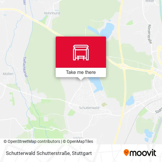 Карта Schutterwald Schutterstraße