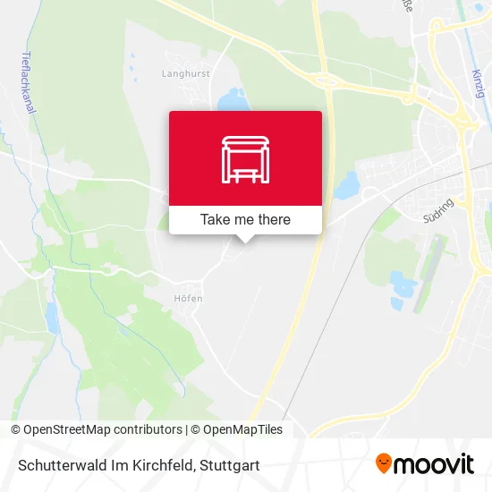 Карта Schutterwald Im Kirchfeld