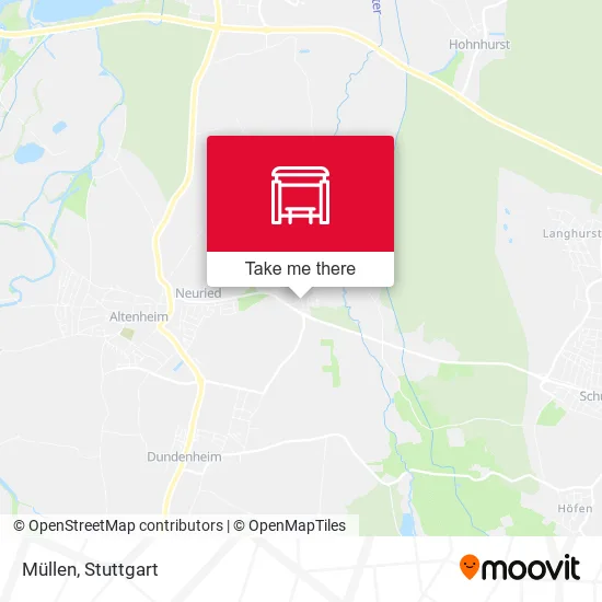 Müllen map