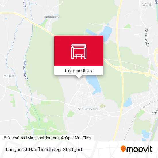 Карта Langhurst Hanfbündtweg