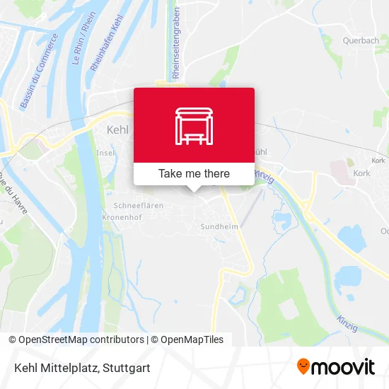 Карта Kehl Mittelplatz