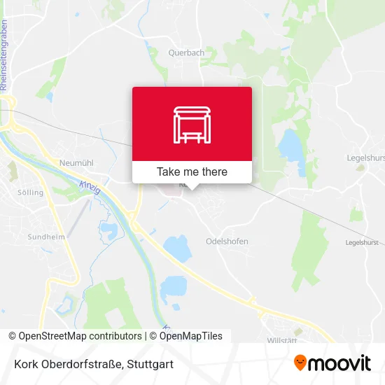 Карта Kork Oberdorfstraße