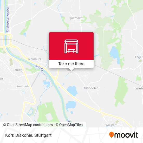 Карта Kork Diakonie