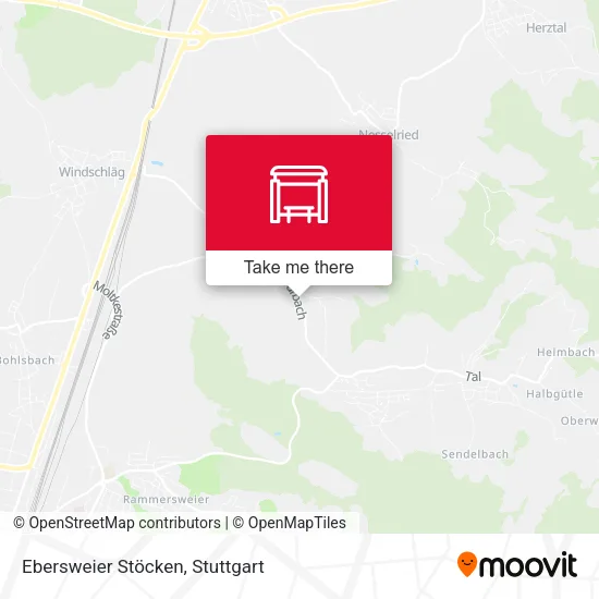Карта Ebersweier Stöcken