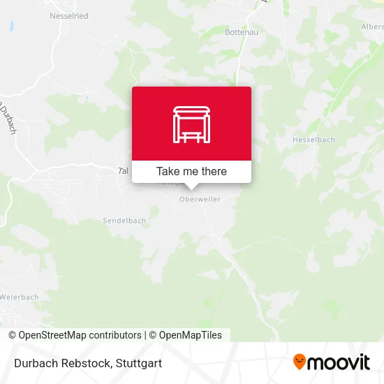 Карта Durbach Rebstock